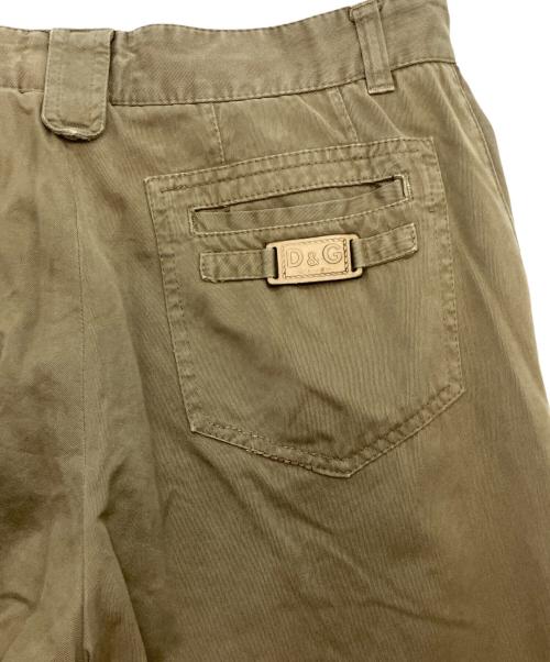 DOLCE & GABBANA（ドルチェ＆ガッバーナ）DOLCE & GABBANA (ドルチェ＆ガッバーナ) ワイドパンツ オリーブ サイズ:32の古着・服飾アイテム