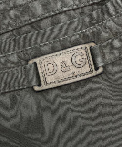 DOLCE & GABBANA（ドルチェ＆ガッバーナ）DOLCE & GABBANA (ドルチェ＆ガッバーナ) ワイドパンツ オリーブ サイズ:32の古着・服飾アイテム