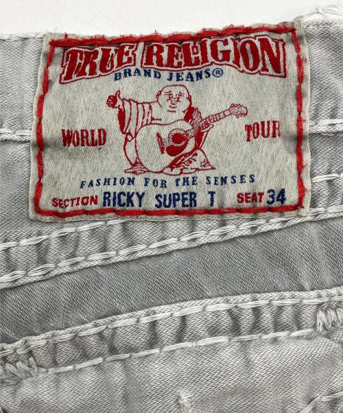 TRUE RELIGION（トゥルー レリジョン）TRUE RELIGION (トゥルー レリジョン) デニムパンツ グレー サイズ:29の古着・服飾アイテム