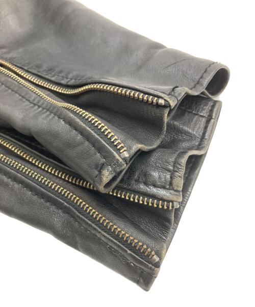 RIDEZ（ライズ）ridez (ライズ) ライダースジャケット ブラック サイズ:Lの古着・服飾アイテム