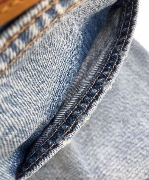 LEVI'S（リーバイス）LEVI'S (リーバイス) スーパーマリオ (スーパーマリオ) ショートデニムパンツ ブルー サイズ:SIZE W34の古着・服飾アイテム
