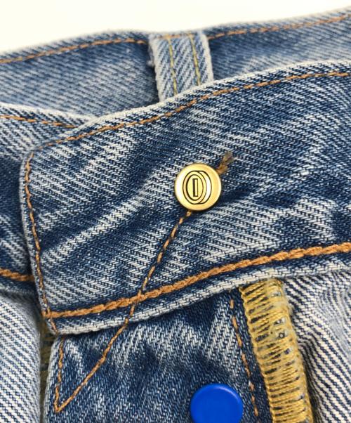 LEVI'S（リーバイス）LEVI'S (リーバイス) スーパーマリオ (スーパーマリオ) ショートデニムパンツ ブルー サイズ:SIZE W34の古着・服飾アイテム