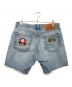 LEVI'S (リーバイス) スーパーマリオ (スーパーマリオ) ショートデニムパンツ ブルー サイズ:SIZE W34：3500円
