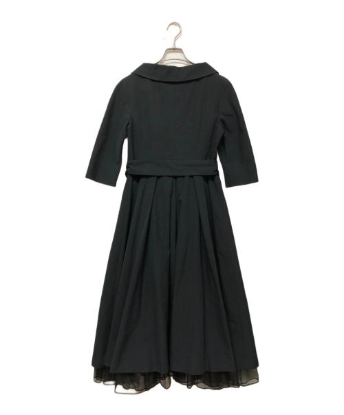 Jocomomola（ホコモモラ）Jocomomola (ホコモモラ) 長袖ワンピース ネイビー サイズ:42の古着・服飾アイテム