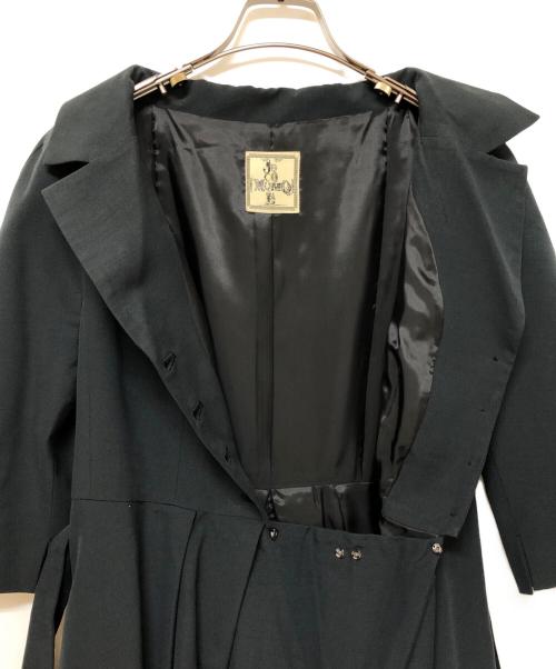 Jocomomola（ホコモモラ）Jocomomola (ホコモモラ) 長袖ワンピース ネイビー サイズ:42の古着・服飾アイテム