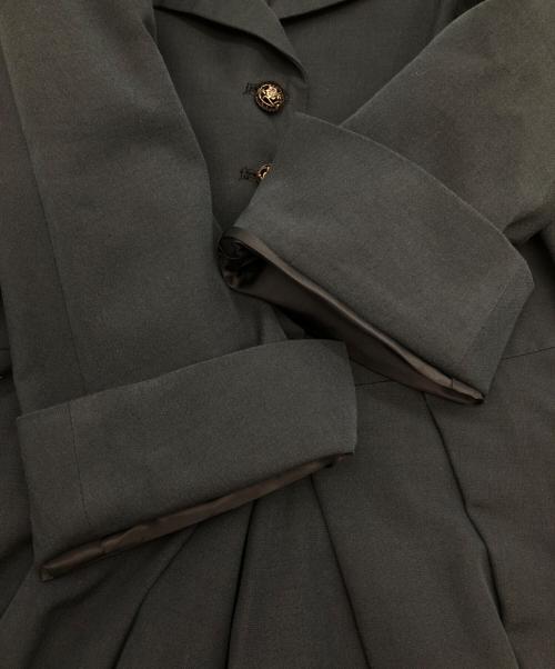 Jocomomola（ホコモモラ）Jocomomola (ホコモモラ) 長袖ワンピース ネイビー サイズ:42の古着・服飾アイテム