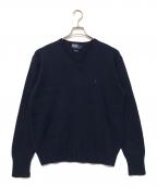 POLO RALPH LAURENポロ・ラルフローレン）の古着「厚手ニット」｜ネイビー