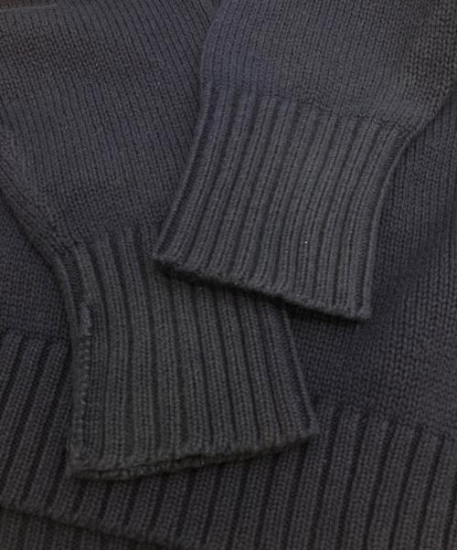 POLO RALPH LAUREN（ポロ・ラルフローレン）POLO RALPH LAUREN (ポロ・ラルフローレン) 厚手ニット ネイビー サイズ:Lの古着・服飾アイテム