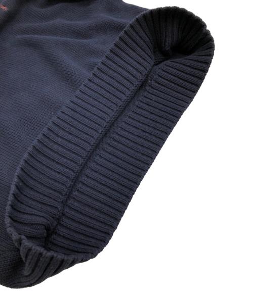 POLO RALPH LAUREN（ポロ・ラルフローレン）POLO RALPH LAUREN (ポロ・ラルフローレン) 厚手ニット ネイビー サイズ:Lの古着・服飾アイテム