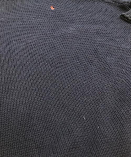 POLO RALPH LAUREN（ポロ・ラルフローレン）POLO RALPH LAUREN (ポロ・ラルフローレン) 厚手ニット ネイビー サイズ:Lの古着・服飾アイテム