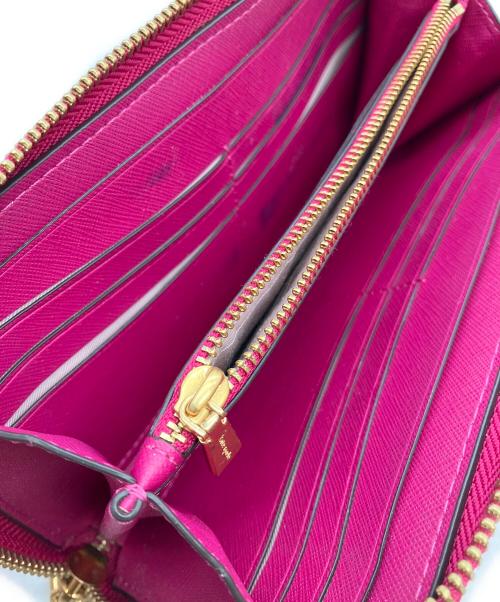 Kate Spade（ケイトスペード）Kate Spade (ケイトスペード) 長財布 ショッキングピンクの古着・服飾アイテム