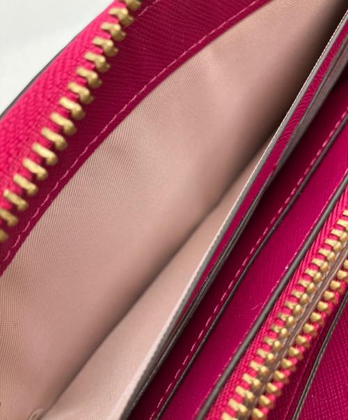 Kate Spade（ケイトスペード）Kate Spade (ケイトスペード) 長財布 ショッキングピンクの古着・服飾アイテム