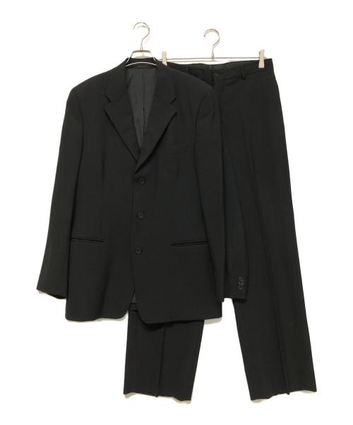 EMPORIO ARMANI（エンポリオ アルマーニ）EMPORIO ARMANI (エンポリオ アルマーニ) セットアップスーツ ブラック サイズ:SIZE 48の古着・服飾アイテム
