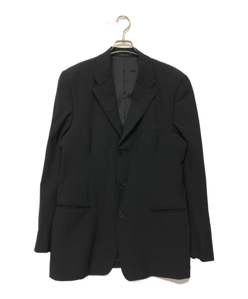 EMPORIO ARMANI（エンポリオ アルマーニ）EMPORIO ARMANI (エンポリオ アルマーニ) セットアップスーツ ブラック サイズ:SIZE 48の古着・服飾アイテム