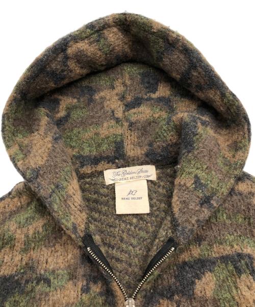 REMI RELIEF（レミレリーフ）REMI RELIEF (レミレリーフ) ジップパーカー グリーン サイズ:SIZE XSの古着・服飾アイテム