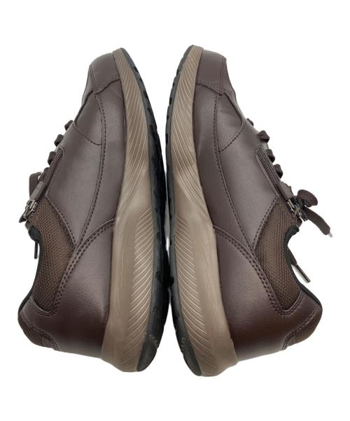 NEW BALANCE（ニューバランス）NEW BALANCE (ニューバランス) レザースニーカー ブラウン サイズ:27.5の古着・服飾アイテム
