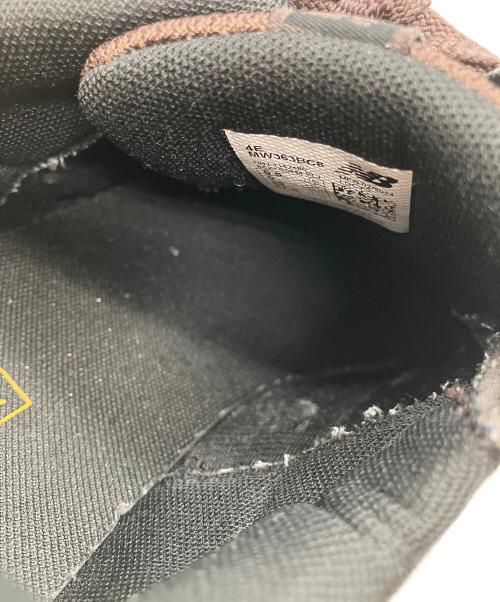 NEW BALANCE（ニューバランス）NEW BALANCE (ニューバランス) レザースニーカー ブラウン サイズ:27.5の古着・服飾アイテム
