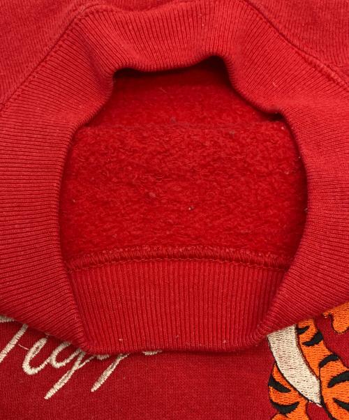 MICKEY&CO（ミッキー アンド コー）mickey&co (ミッキー アンド コー) クルーネックスウェット レッド サイズ:XLの古着・服飾アイテム