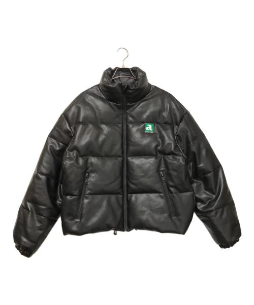 A FEW GOOD KIDS（アフューグッドキッズ）A FEW GOOD KIDS (アフューグッドキッズ) フェイクレザダウンージャケット ブラック サイズ:SIZE Lの古着・服飾アイテム