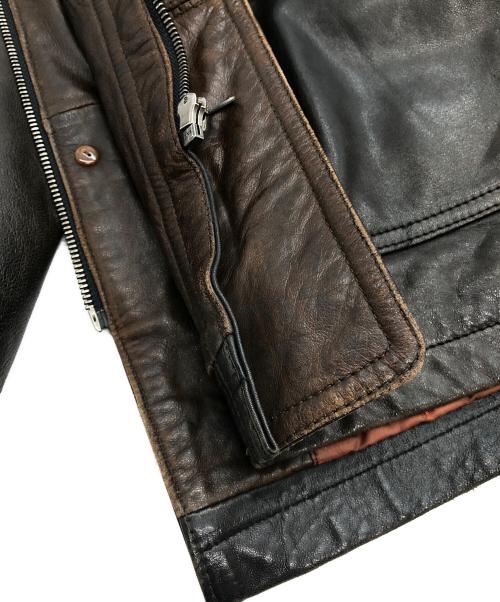 Wind Armor（ウィンドアーマー）Wind Armor (ウィンドアーマー) レザージャケット ブラウン サイズ:SIZE Mの古着・服飾アイテム