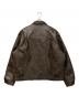 VANS (ヴァンズ) レザージャケット ブラウン サイズ:SIZE XL：10000円