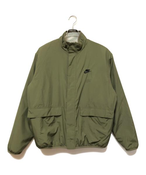 NIKE（ナイキ）NIKE (ナイキ) リバーシブルボアジャケット ホワイト×グリーン サイズ:SIZE Mの古着・服飾アイテム