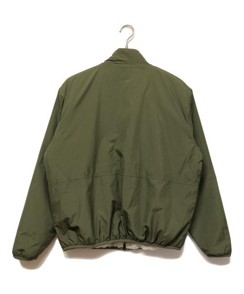 NIKE（ナイキ）NIKE (ナイキ) リバーシブルボアジャケット ホワイト×グリーン サイズ:SIZE Mの古着・服飾アイテム