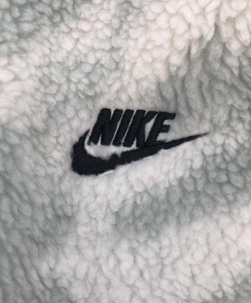 NIKE（ナイキ）NIKE (ナイキ) リバーシブルボアジャケット ホワイト×グリーン サイズ:SIZE Mの古着・服飾アイテム