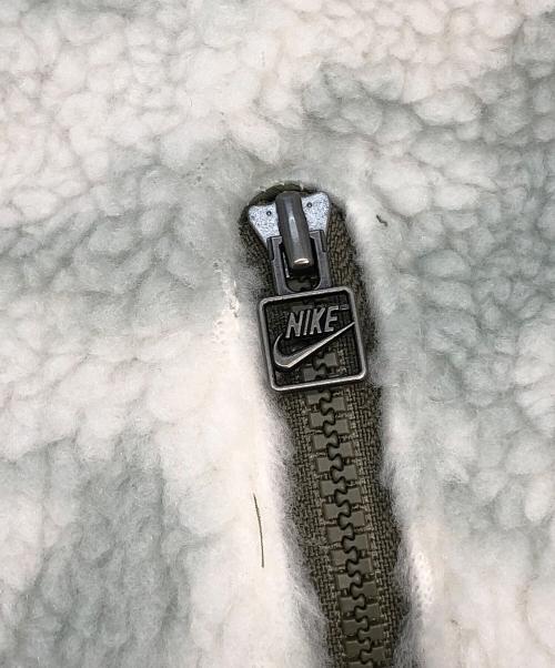 NIKE（ナイキ）NIKE (ナイキ) リバーシブルボアジャケット ホワイト×グリーン サイズ:SIZE Mの古着・服飾アイテム