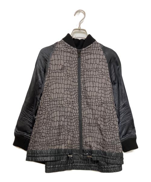 sacai（サカイ）sacai (サカイ) ブルゾン グレー サイズ:2の古着・服飾アイテム