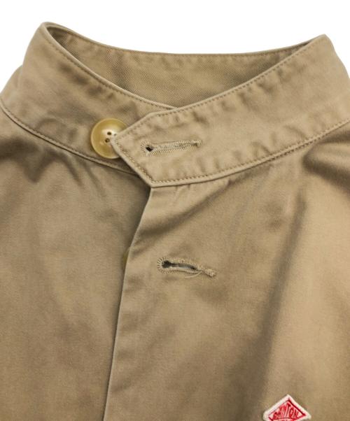 DANTON（ダントン）DANTON (ダントン) ノーカラージャケット ベージュ サイズ:36の古着・服飾アイテム