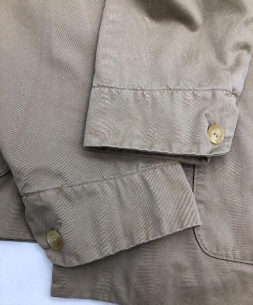 DANTON（ダントン）DANTON (ダントン) ノーカラージャケット ベージュ サイズ:36の古着・服飾アイテム