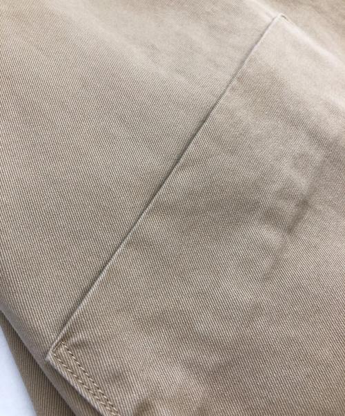 DANTON（ダントン）DANTON (ダントン) ノーカラージャケット ベージュ サイズ:36の古着・服飾アイテム