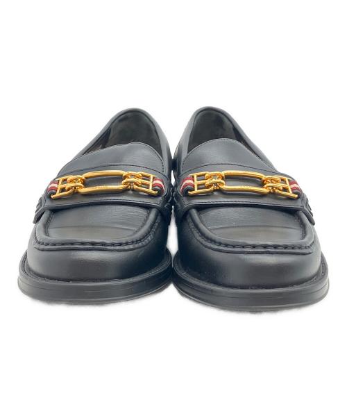 BALLY（バリー）BALLY (バリー) ローファー ブラック サイズ:Mの古着・服飾アイテム