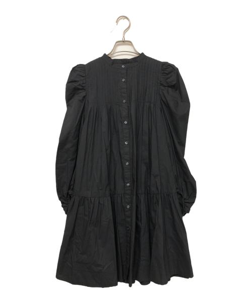 Snidel（スナイデル）Snidel (スナイデル) 長袖ワンピース ブラックの古着・服飾アイテム
