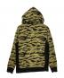 UNDEFEATED (アンディフィーテッド) ジップパーカー ブラック×グリーン サイズ:SIZE M：5000円