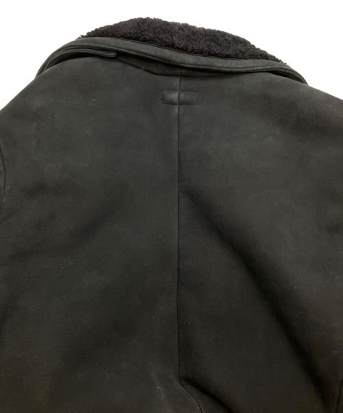 POLO RALPH LAUREN（ポロ・ラルフローレン）POLO RALPH LAUREN (ポロ・ラルフローレン) ムートンコート ブラック サイズ:Lの古着・服飾アイテム