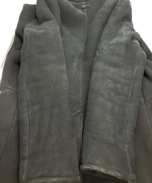 POLO RALPH LAUREN（ポロ・ラルフローレン）POLO RALPH LAUREN (ポロ・ラルフローレン) ムートンコート ブラック サイズ:Lの古着・服飾アイテム
