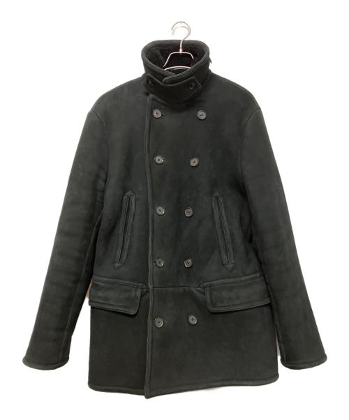POLO RALPH LAUREN（ポロ・ラルフローレン）POLO RALPH LAUREN (ポロ・ラルフローレン) ムートンコート ブラック サイズ:Lの古着・服飾アイテム