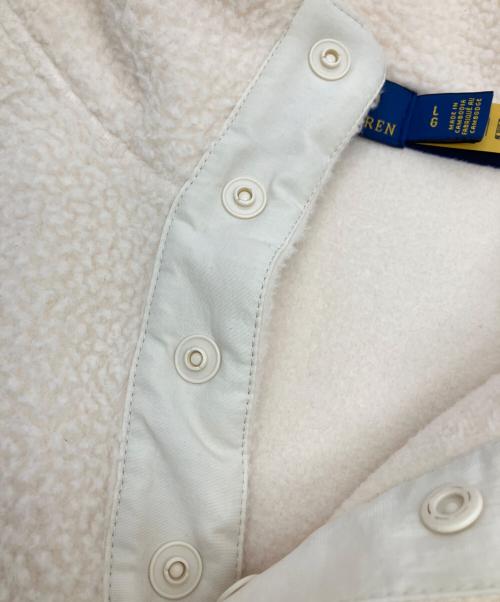 POLO RALPH LAUREN（ポロ・ラルフローレン）POLO RALPH LAUREN (ポロ・ラルフローレン) プルオーバーフリース ベージュ サイズ:SIZE Sの古着・服飾アイテム