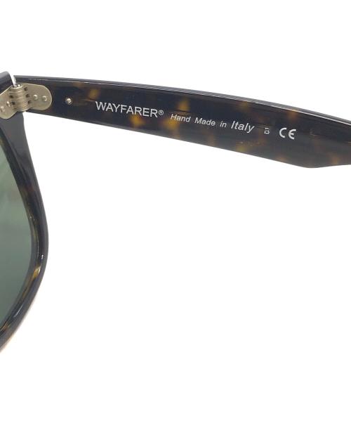 RAY-BAN（レイバン）RAY-BAN (レイバン) ウェイファーラー レンズグリーン×テンプルブラウンの古着・服飾アイテム