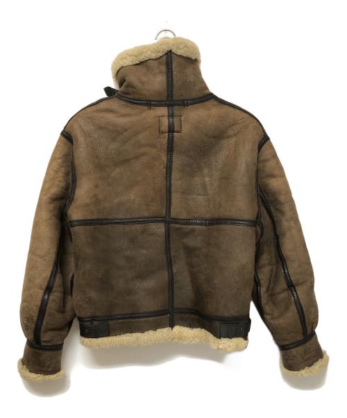 AVIREX（アヴィレックス）AVIREX (アヴィレックス) TYPE B-3　ムートンフライトジャケット ブラウン サイズ:SIZE 38の古着・服飾アイテム