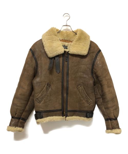 AVIREX（アヴィレックス）AVIREX (アヴィレックス) TYPE B-3　ムートンフライトジャケット ブラウン サイズ:SIZE 38の古着・服飾アイテム