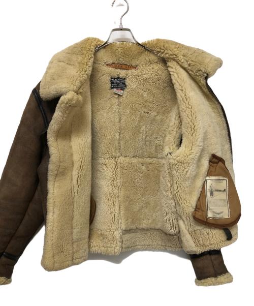 AVIREX（アヴィレックス）AVIREX (アヴィレックス) TYPE B-3　ムートンフライトジャケット ブラウン サイズ:SIZE 38の古着・服飾アイテム