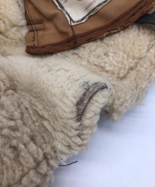 AVIREX（アヴィレックス）AVIREX (アヴィレックス) TYPE B-3　ムートンフライトジャケット ブラウン サイズ:SIZE 38の古着・服飾アイテム