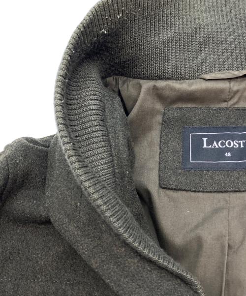 LACOSTE（ラコステ）LACOSTE (ラコステ) ウールジャケット カーキ サイズ:48の古着・服飾アイテム