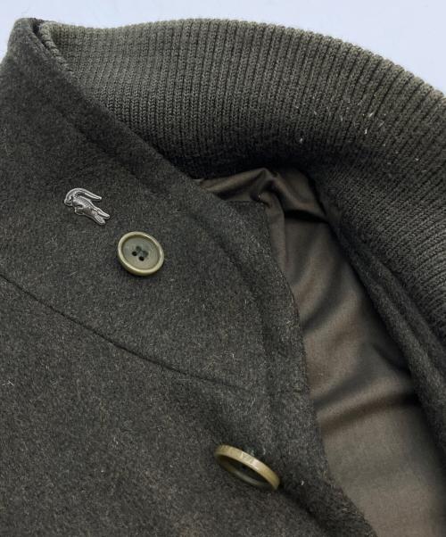 LACOSTE（ラコステ）LACOSTE (ラコステ) ウールジャケット カーキ サイズ:48の古着・服飾アイテム