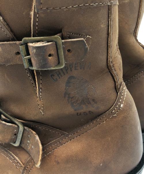 CHIPPEWA（チペワ）CHIPPEWA (チペワ) エンジニアブーツ ブラウン サイズ:SIZE 7.5の古着・服飾アイテム