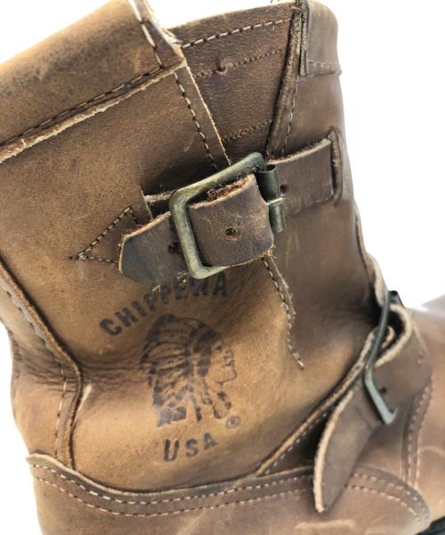 CHIPPEWA（チペワ）CHIPPEWA (チペワ) エンジニアブーツ ブラウン サイズ:SIZE 7.5の古着・服飾アイテム