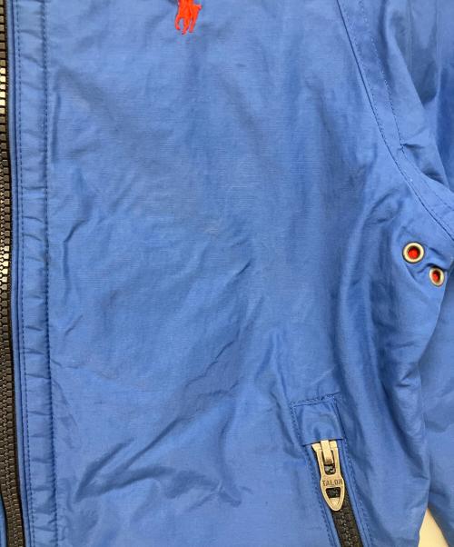 POLO RALPH LAUREN（ポロ・ラルフローレン）POLO RALPH LAUREN (ポロ・ラルフローレン) ジップジャケット ブルー サイズ:XSの古着・服飾アイテム